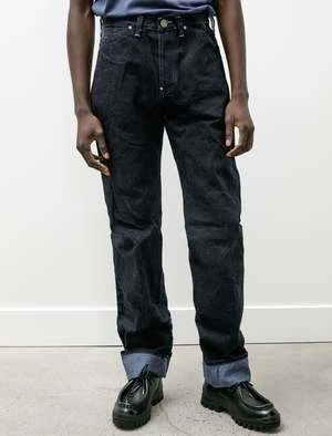 Tender125 High Straight Jeans 16oz Selvage Denim X Achilles Heel - Indigo 5 Tender125 High Straight Jeans 16oz Selvage Denim X Achilles Heel - Indigo - Image 5