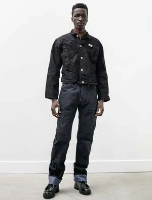Tender125 High Straight Jeans 16oz Selvage Denim X Achilles Heel - Indigo 1 Tender125 High Straight Jeans 16oz Selvage Denim X Achilles Heel - Indigo
