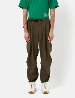 And WanderAnd Wander Oversized Cargo Pants - Khaki Brown
