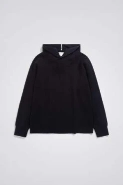 Norse ProjectsAxel Merino Cotton Milano Hoodie - Dark Navy