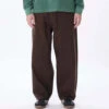 ObeyBigwig Baggy Denim - Java Brown