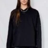 N-hoolywoodHenleyneck Long Sleeve - Black