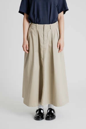 NanamicaWomen's Chino Skirt - Khaki 5 NanamicaWomen's Chino Skirt - Khaki - Image 5