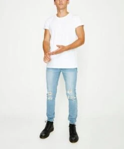 KsubiChitch Jeans - Philly Blue