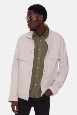BoglioliCotton French Collar Shirt - Olive -Garmentory Clothing Shop Cotton French Collar Shirt Olive 20231029002834 4