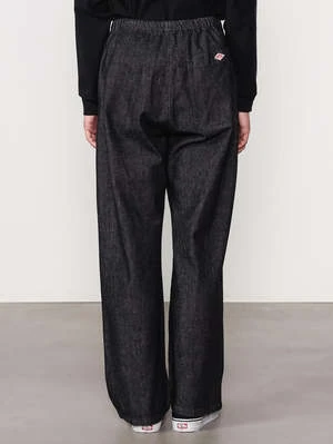 DantonMen's Easy Pants - Black Denim 4 DantonMen's Easy Pants - Black Denim - Image 4