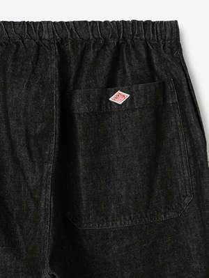 DantonMen's Easy Pants - Black Denim 9 DantonMen's Easy Pants - Black Denim - Image 9