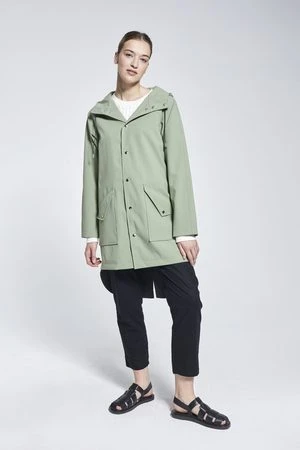 Ducktail RainwearRecycled Materials City Raincoat - Olive 1 Ducktail RainwearRecycled Materials City Raincoat - Olive