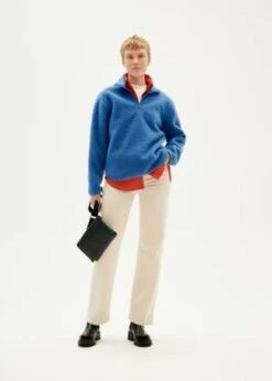 Thinking MUElsa Fleece Pullover - Blue