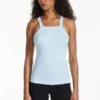 FANGEssential Asymmetrical Strap Ribbed Tank