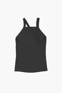 FANGEssential Asymmetrical Strap Ribbed Tank -Garmentory Clothing Shop Essential Asymmetrical Strap Ribbed Tank 20221031165519