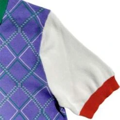 FreshArgyle Extra Fine Crepe Cotton Knitted Polo - Purple 16 FreshArgyle Extra Fine Crepe Cotton Knitted Polo - Purple -Garmentory Clothing Shop FRESH Argyle Extra Fine Crepe Cotton Knitted Polo in Purple 20230504172220 2