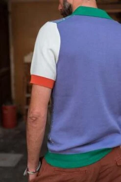 FreshArgyle Extra Fine Crepe Cotton Knitted Polo - Purple 12 FreshArgyle Extra Fine Crepe Cotton Knitted Polo - Purple -Garmentory Clothing Shop FRESH Argyle Extra Fine Crepe Cotton Knitted Polo in Purple 20230504172221 1