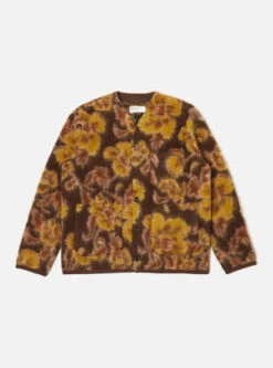 Universal WorksFlower Fleece Cardigan - Brown