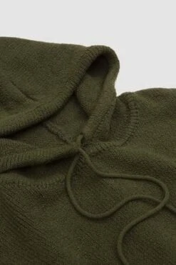 SattaKnitted Hood - Dark Olive -Garmentory Clothing Shop Knitted Hood Dark Olive 20230915225621 2