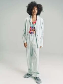 LOEWEDenim Drawstring Trousers - Blue -Garmentory Clothing Shop LOEWE Denim Drawstring Trousers Blue 20220719020607