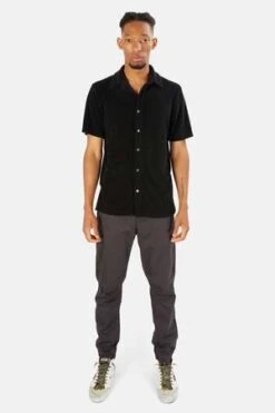 Stone IslandLyocell Satin Trousers - Charcoal