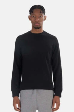 Wheelers.VWHEELERS.V Mason Crewneck - Black