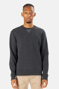 Blue&CreamMont Blanc Crewneck - Charcoal Heather