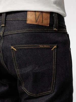 Nudie JeansGritty Jackson - Maze Dry Selvage 4 Nudie JeansGritty Jackson - Maze Dry Selvage - Image 4