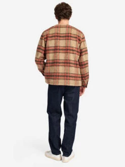 O.N.SFiske Check Flannel Jacket - Khaki Olive Orange Check -Garmentory Clothing Shop O N S Fiske Check Flannel Jacket Khaki Olive Orange Check 20231102123256