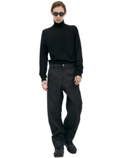 OAMCstraight Jeans - Black