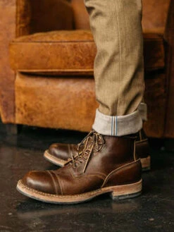 Hiroshi KatoPen Slim Pant - Copper Raw -Garmentory Clothing Shop Pen Slim 10 5oz Copper Raw 20230815012847 1