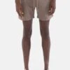 Blue&CreamPerfect Linen Short - Brown