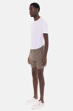 Blue&CreamPerfect Linen Short - Brown -Garmentory Clothing Shop Perfect Linen Short Brown 20230601012819 3