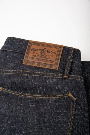 Freenote ClothPortola Classic Taper Denim - 17oz Blue Slub 3 Freenote ClothPortola Classic Taper Denim - 17oz Blue Slub - Image 3