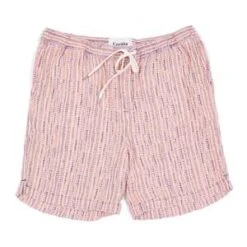 CorridorRainbow Weave Shorts - Rose
