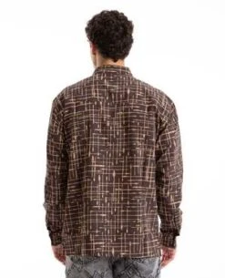 Daily PaperRamzo LS Shirt - Brown -Garmentory Clothing Shop Ramzo LS Shirt 20231019002159