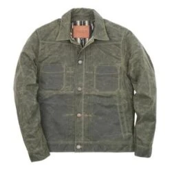 Freenote ClothRiders Waxed Canvas Jacket - Olive