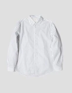 Kapatid NYCShirt - White/Grey Stripe