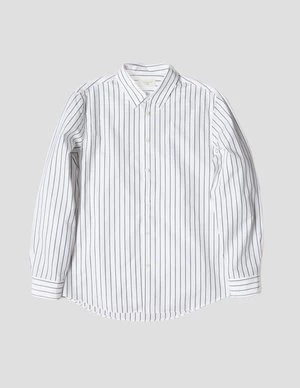 Kapatid NYCShirt - White/Grey Stripe 1 Kapatid NYCShirt - White/Grey Stripe