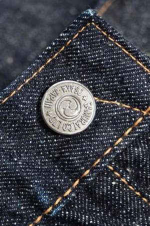 Samurai Jeans47 REGULAR STRAIGHT MODEL ONE WASH Jeans - Navy 14 Samurai Jeans47 REGULAR STRAIGHT MODEL ONE WASH Jeans - Navy - Image 14