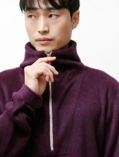 ArchieArchie Shaggy Half Zip - Eggplant -Garmentory Clothing Shop Shaggy Half Zip Eggplant 20211208025241