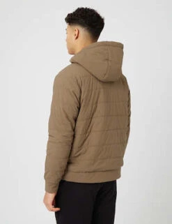 Snow PeakFlexible Insulated Hooded Sweatshirt - Brown -Garmentory Clothing Shop Snow Peak Flexible Insulated Hooded Sweatshirt Brown 20220311182630 2