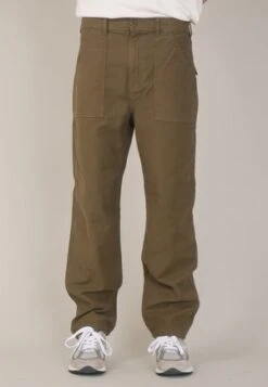 Stan RayFat Pant - Olive Sateen -Garmentory Clothing Shop Stan Ray Fat Pant olive sateen 20211006063756 1
