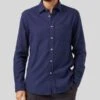 Portuguese FlannelTeca Long Sleeve Shirt - Navy