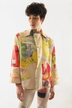 The DyásGrocery List Overshirt - Multicolor