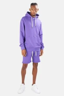 Blue&CreamThe Hood Hoodie - Bright Purple -Garmentory Clothing Shop The Hood Hoodie Bright Purple 20220811160057 4