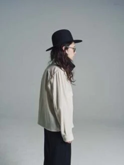 The LettersWool Flannel Tracker Tuck Jacket - Ecru -Garmentory Clothing Shop The Letters Wool Flannel Tracker Tuck Jacket Ecru 20221201224207