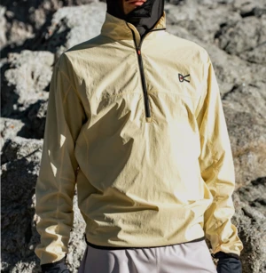 District VisionTheo Half Zip Shell Jakcet - Ghee 3 District VisionTheo Half Zip Shell Jakcet - Ghee - Image 3