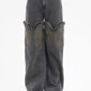 Y/projectEvergreen Maxi Cowboy Cuff Jeans - Vintage Black