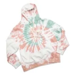 Crow CollectiveWest Side Hoodie - Coral Swirl