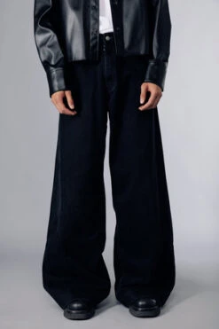 MM6 Maison MargielaWide Leg Jeans - Black