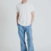 Uniform BridgeWide One Tuck Denim Pants - Light Indigo