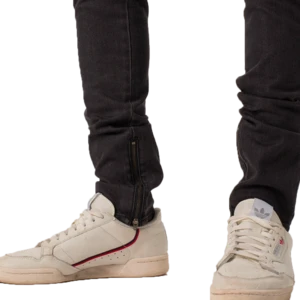 ZanerobeJoe Blow Zip Denim - Milled Black 3 ZanerobeJoe Blow Zip Denim - Milled Black - Image 3