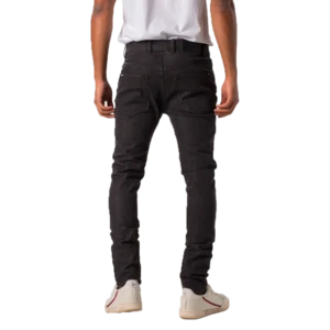 ZanerobeJoe Blow Zip Denim - Milled Black 2 ZanerobeJoe Blow Zip Denim - Milled Black - Image 2